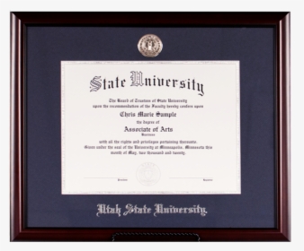 Utah State Scholar Silver Medallion Frame - Harvard Divinity School Diploma, HD Png Download, Free Download