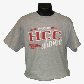Proud Hcc Alumni Heather Gray Short Sleeve Tee - Active Shirt, HD Png Download, Free Download