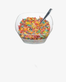 Cereal Fruity Pebbles , Png Download - Bowl Of Fruity Pebbles Cereal, Transparent Png, Free Download