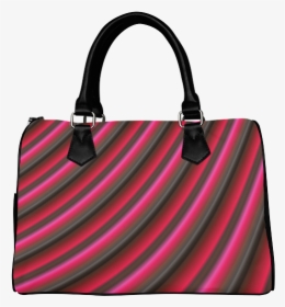 Glossy Red Gradient Stripes Boston Handbag - Michael Jackson Purse, HD Png Download, Free Download