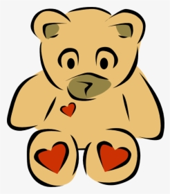 Cute Babysitting Clipart Transparent - Teddy Bear Clip Art, HD Png Download, Free Download