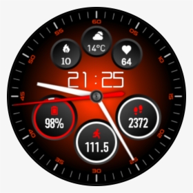 Gradient Red X3 - Watch Faces Amazfit 2, HD Png Download, Free Download