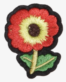 Little Red Sun Flower Customized Iron On Patch - Anemone, HD Png Download, Free Download