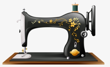 Vintage Sewing Machines, Paper Crafts, Arts And Crafts - Sewing Machine Clipart, HD Png Download, Free Download
