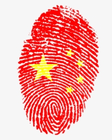 Transparent Fingerprints Png - China Flag Fingerprint, Png Download, Free Download