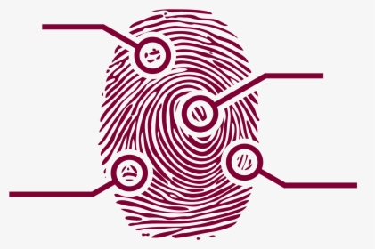 Fingerprint Logo Clip Arts - Clip Art Finger Printing, HD Png Download, Free Download