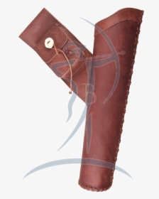 Wild Mountain Side Quiver Silvretta Leather [bi-53h867] - Leather, HD Png Download, Free Download