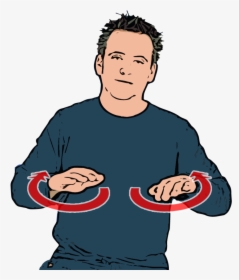 British Sign Language - Illustration, HD Png Download, Free Download