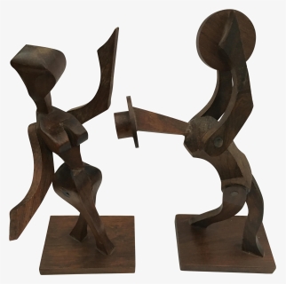 Modern Male Sculpture Dancers - Statue, HD Png Download, Free Download