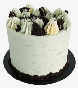 Vegan Cookies And Cream Cake 4"  Class= - Cookie And Creamcake With Candle, HD Png Download, Free Download