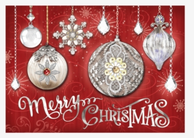 Christmas Cards With Ornaments, HD Png Download, Free Download
