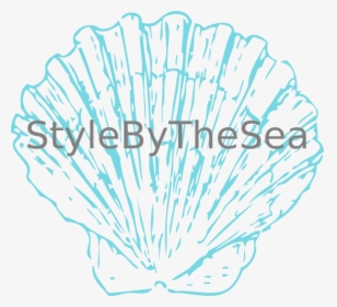 Stylebythesea Shell Svg Clip Arts - Seashell Clipart Transparent, HD Png Download, Free Download