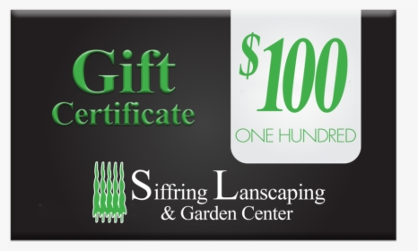 $100 Gift Certificate - Kesdee, HD Png Download, Free Download