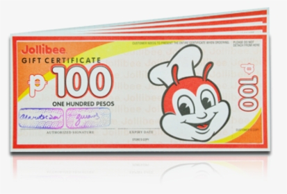 Jollibee Delivery Gift Certificate , Png Download - Logo Jollibee, Transparent Png, Free Download