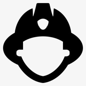 Firefighter Computer Icons Fire Engine Fire Department - Fireman Icon Png, Transparent Png, Free Download