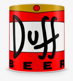 Caneca Cerveja Duff An8952 - Simpsons Duff Beer Label, HD Png Download, Free Download