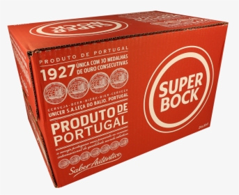 Cerveja C/alc Super Bock 24x33cl"  Title="cerveja C/alc - Box, HD Png Download, Free Download