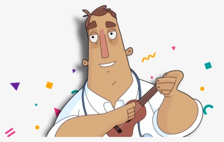 Transparent Cartoon Guitar Png - Animation Studios In Uk, Png Download, Free Download