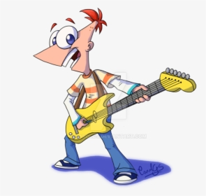 3 What Are You Doing - Dibujo De Playing Guitar, HD Png Download, Free Download
