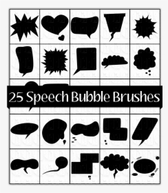 Speech Brush Photoshop, HD Png Download, Free Download