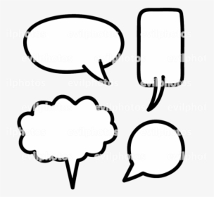Speech Bubble Drawing Vector And Stock Photo, HD Png Download, Free Download