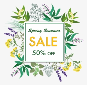 Spring Sale Png - Spring Summer Vector Png, Transparent Png, Free Download