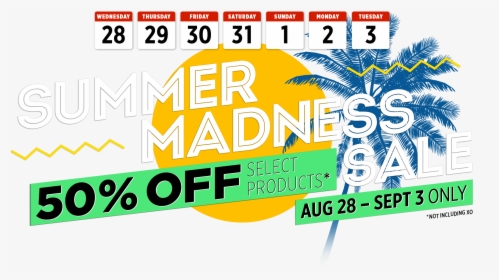 Summer Madness Sale 2019 Front Page - Graphic Design, HD Png Download, Free Download