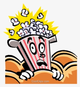 Popcorn X Character Royalty Free Vector Clip Art Illustration - Clip Art, HD Png Download, Free Download
