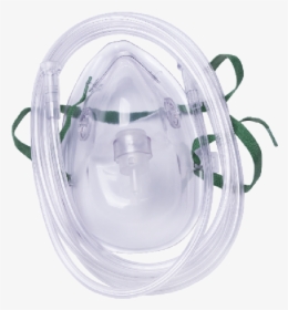 Adult 210cm Tubing - Transparent Oxygen Mask Png, Png Download, Free Download