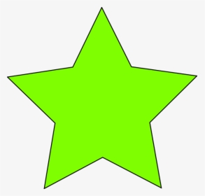 Pink And Gold Star - Light Green Star Clipart, HD Png Download, Free Download