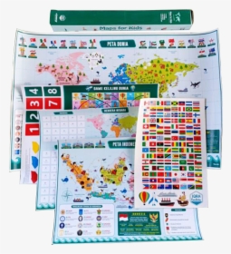 Maps For Kids Kinsky, Peta Untuk Anak Balita, Peta - Map For Kids Iqra Balita, HD Png Download, Free Download