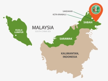 Malaysia-map - Malaysia Map Free Vector, HD Png Download, Free Download