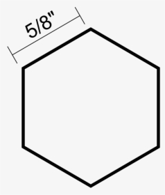 Hexagon 5/8 - Line Art, HD Png Download, Free Download