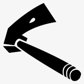 Vector Illustration Of Woodworking Adze Hammer Hand, HD Png Download, Free Download