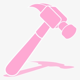 Charming Clip Art At - Pink Hammer Png, Transparent Png, Free Download