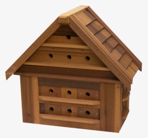 Larger Red Cedar And Yellow Cedar Birdhouse - Plank, HD Png Download, Free Download