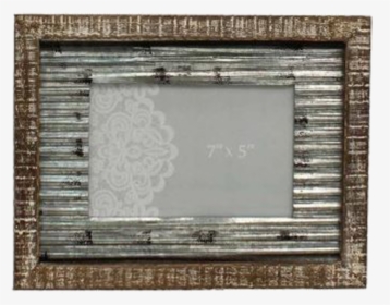 Rustic Metal Picture Frame, HD Png Download, Free Download