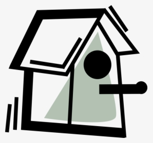 Vector Illustration Of Birdhouse Or Birdbox Nest Boxes, HD Png Download, Free Download