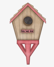 Home Sweet Home Birdhouse - Wood, HD Png Download, Free Download