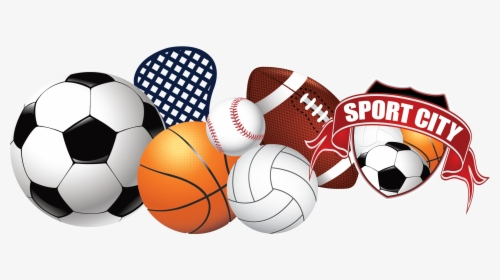 Basketball Football Soccer Ball Clip Art , Png Download - Sports Clipart Png, Transparent Png, Free Download