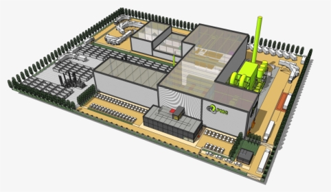 Recycling Plant Design, HD Png Download, Free Download