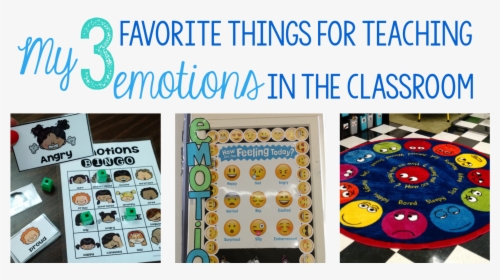 My 3 Favorite Things For Teaching Emotions In The Classroom - Circle, HD Png Download, Free Download