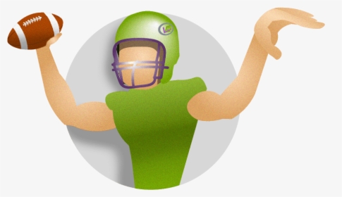 Transparent Football Icon Png - Kick American Football, Png Download, Free Download