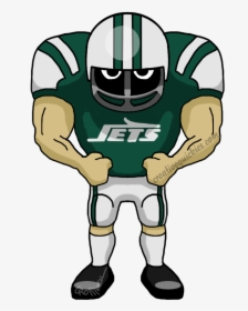 Cartoon Eagles Football Player, HD Png Download, Free Download