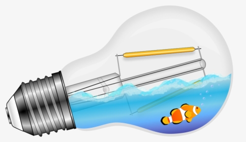 Swimming Fish In A Lamp - Marking Tools, HD Png Download, Free Download