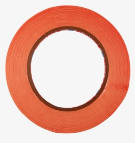 Tesa 4965 Double-sided Adhesive Red Tape - Circle, HD Png Download, Free Download