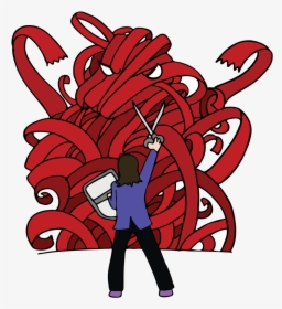 Red Tape Monster, HD Png Download, Free Download
