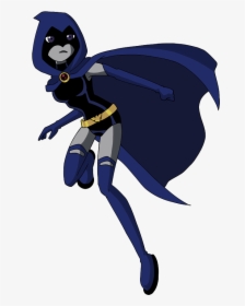 Tt Raven Flying By Glee Chan-d61pfe2 - Teen Titans Raven Flying, HD Png Download, Free Download
