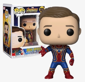 Iron Spider Unmasked Funko Pop, HD Png Download, Free Download