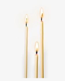 Beeswax Slim Candles - Advent Candle, HD Png Download, Free Download